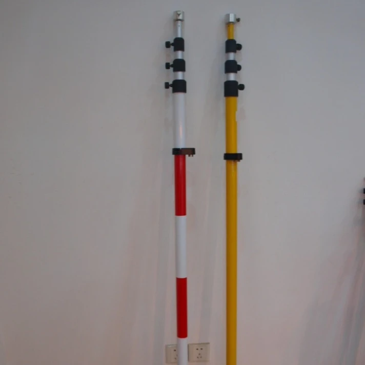 heavy duty aluminum prism pole 5m