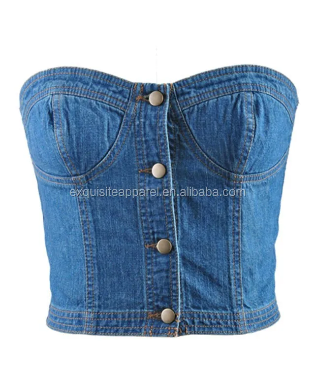 denim tops for girl