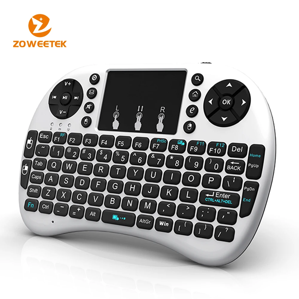 Zoweetek Rii I8 Wireless Keyboard For Tcl Smart Tv / Android Tv Remote