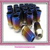 titanium 48mm open end extended lug nuts