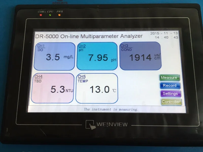 Waste Water Multiparameter Water Analysis Equipment 420ma Industry