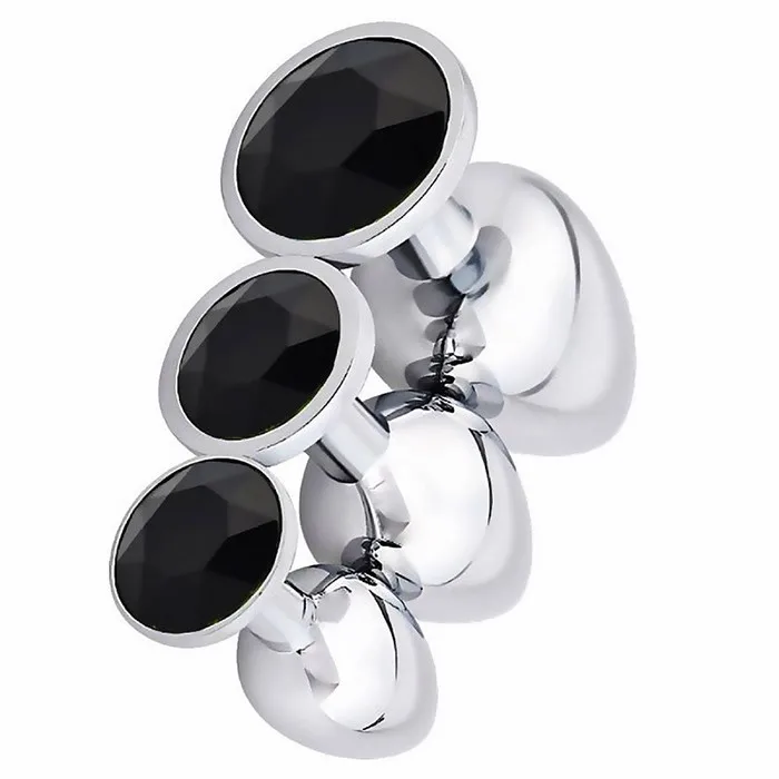 Stainless Steel Prostate Massage Jeweled Metal Butt Plug For Gay Buy