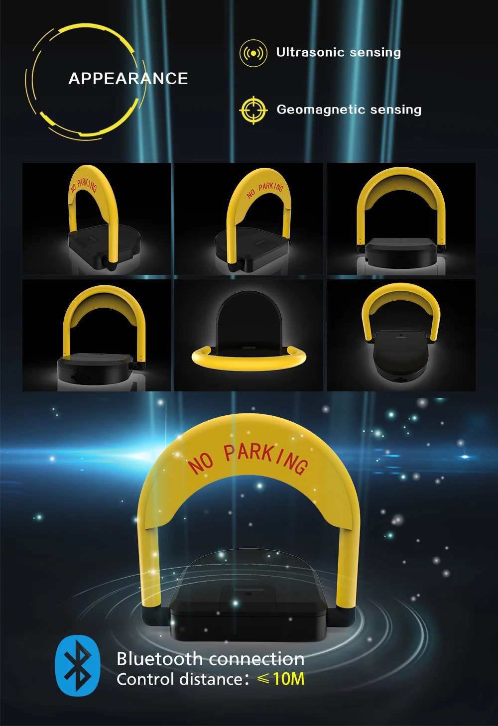 High Quality Automatic Parking Lock Waterproof Remote Control Car Parking Lock for Shared or Personal Use - ANKUX.COM