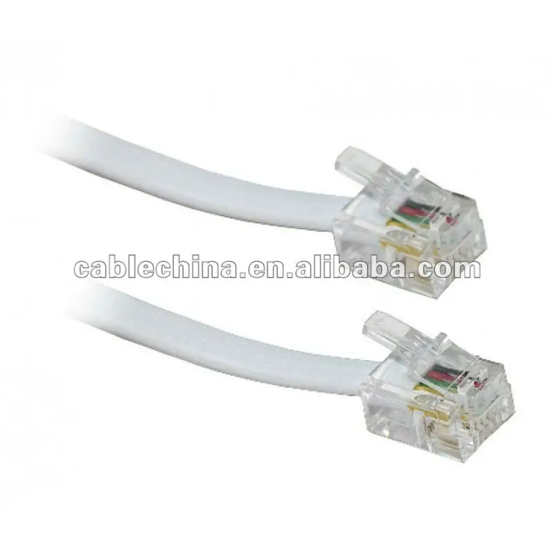 RJ11 to RJ11 Cable ADSL BT Broadband Modem Internet Router Extension RJ-11 Lead