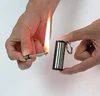 Permanent Matches Striker No Fuel Outdoor Survival Tools Kerosene Oil Cigarette Lighter with Key Chain