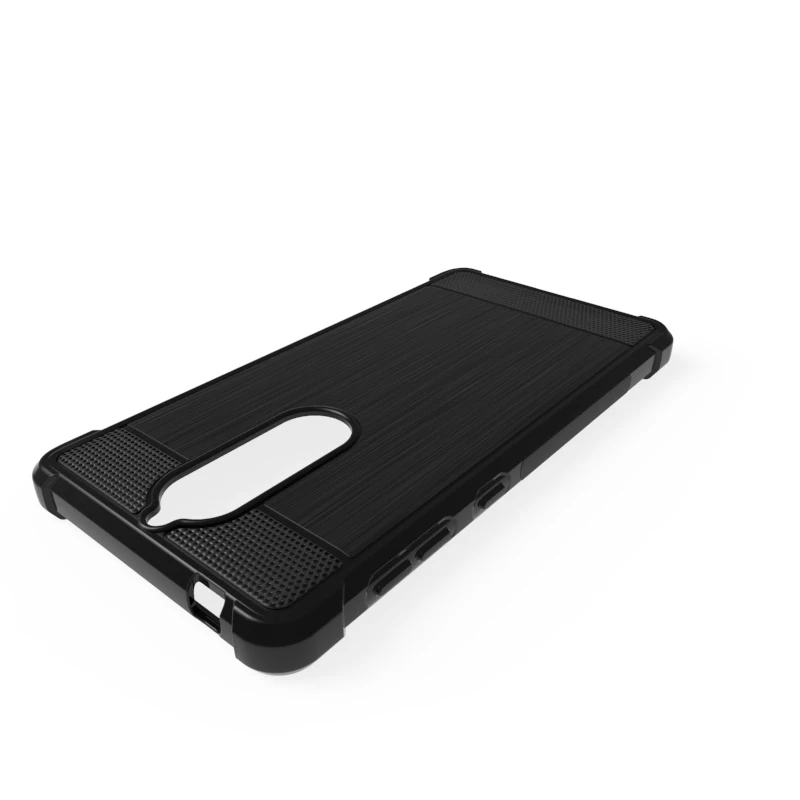 2017 New Arrival Carbon Fiber Shockproof Tpu case for Nokia 7 Brushed Effect case for Nokia 7