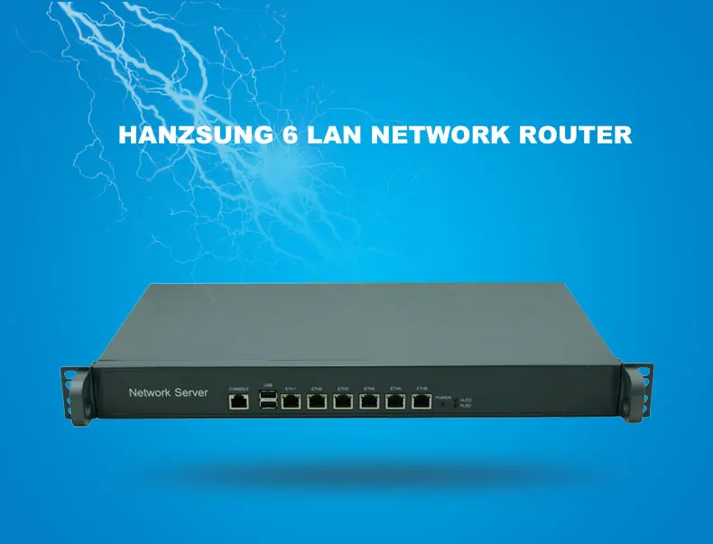 R673bg 1u Firewall Hardware Server 6* Lan Bypass Firewall Appliance