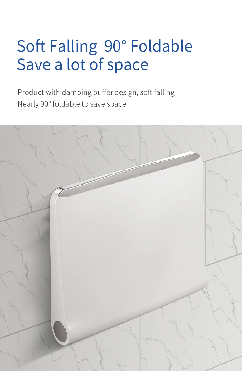 wall mounted shower seat