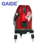 Professional brands factory cheap rotating self-leveling red beam cross line laser level kit pointer external for construction