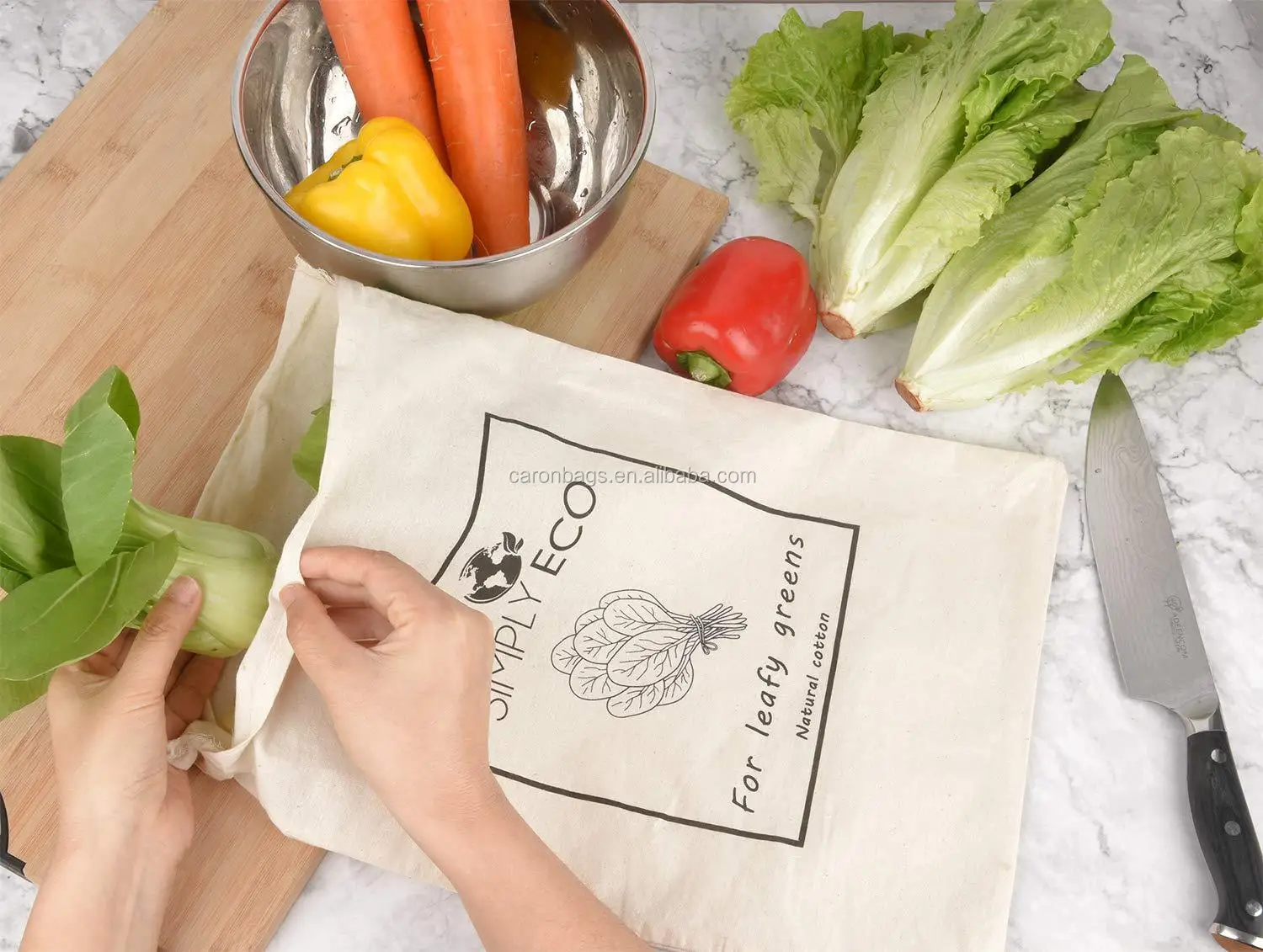 Download Eco Friendly Reusable Rice Vegetable And Fruit Drawstring ...
