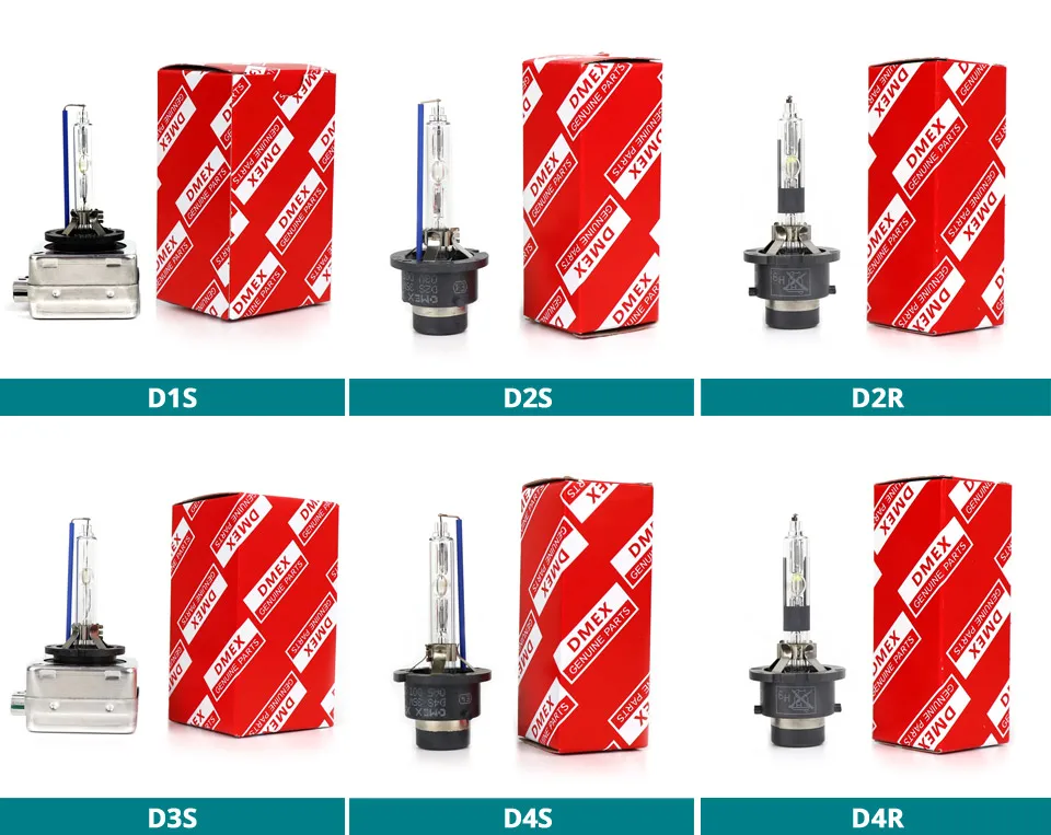 Dmex Xenon Hid Lamp D1s Kit 4300k 5500k 6000k 8000k Hid Headlamp