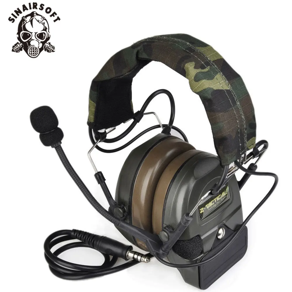noise cancelling tactical headset