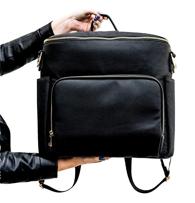 Premium Waterproof Vegan Leather Diaper Backpack For Baby Buy