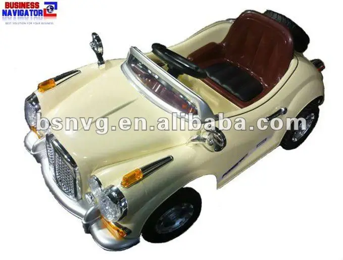 Vintage Car Style Children Ride On Car - Buy Old Fashion Kids Ride On