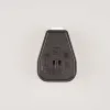 WK Extension Socket 13A 1 Gang Rubber Socket- Black