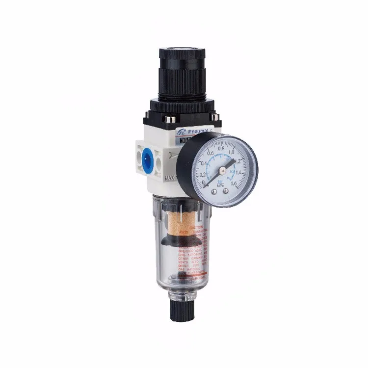 Good Quality Filter And Pressure Relief Valve / Air Filter Regulator
