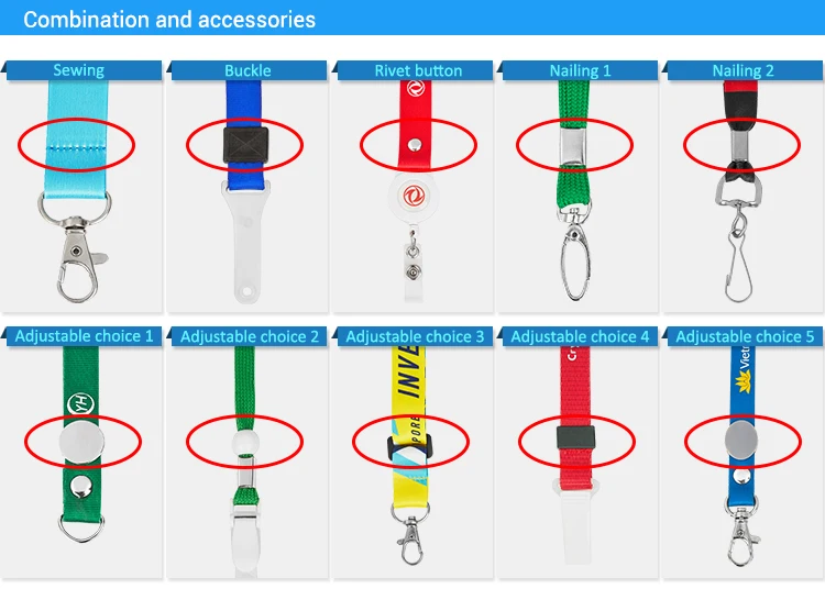 Promotional Custom Sublimation Printed Id Card Lanyard Polyester ...