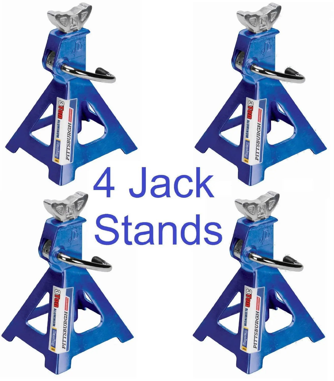 car jack stands with safety bar