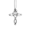 daochong brand top design jewelry love symbol 925 silver pendant necklace