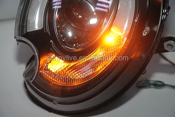 For BMW Mini Cooper Clubman R55 R56 R57 LED HeadLamps 2007-2013 Year SN