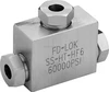 High pressure fitting, high pressure tube itting 30000 psi 60000 psi, tee fitting