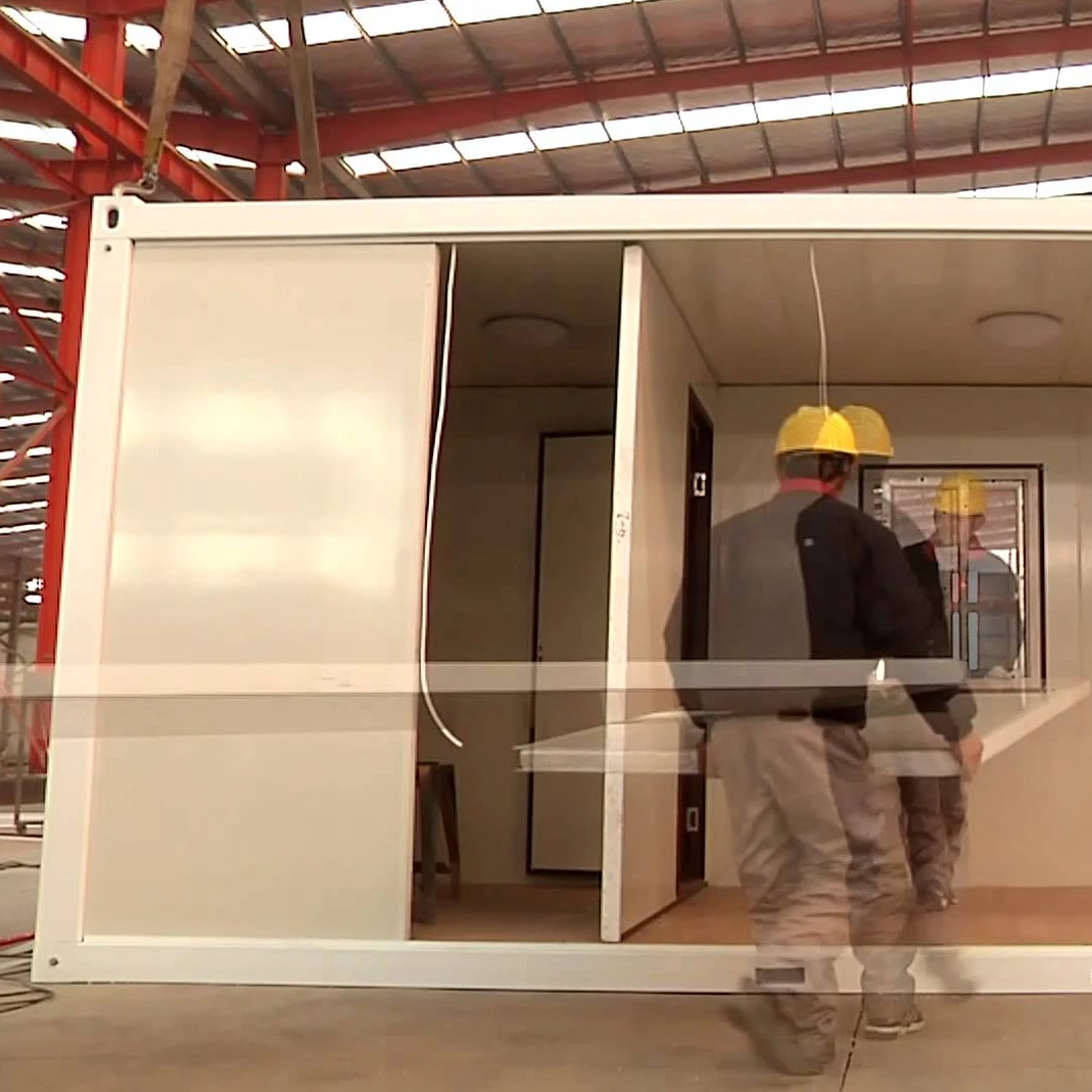 New Style Low Cost Flat Pack Storage Containers 20ft 40ft Prefabricated