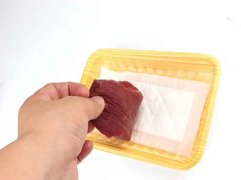 160mmx80mm White Rectangular Disposable Environmental Absorbent Pad