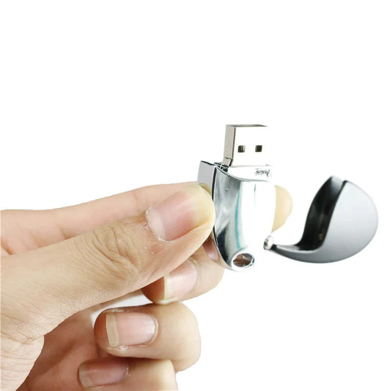 USB Flash Drive Mini Metal Pendrive 16gb 8gb Swivel USB2.0 Stick Gift Custom Logo Laser word Engrave design Print Pattern Gift - ANKUX.COM