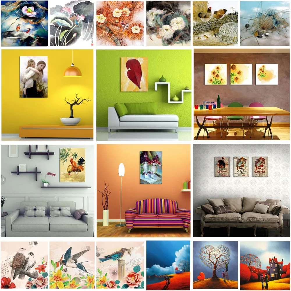 Custom Nude Women Body Canvas Chinese Sexy Girls Modern Examples Pop Painting Wall Art for Living Room