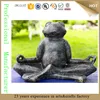 Meditating frog garden decor yoga frog figurine frog garden statue