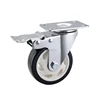 Factory price silent PU PVC 3"4"5" sofa caster wheel