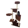 Multi-Level Cat Tree with Sisal-Covered Scratcher Slope