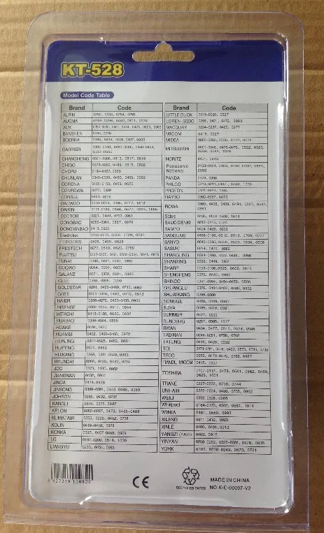 Ac Air Conditioner Universal Remote Control