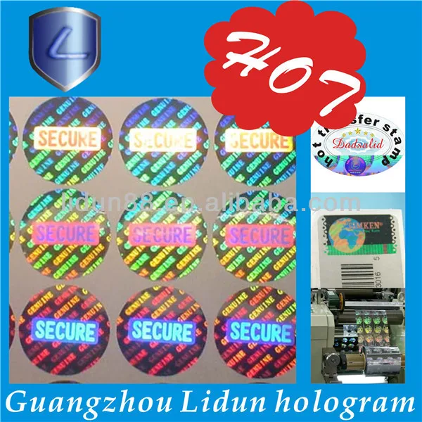hologram sticker printer,3d hologram sticker maker, holograms 3d