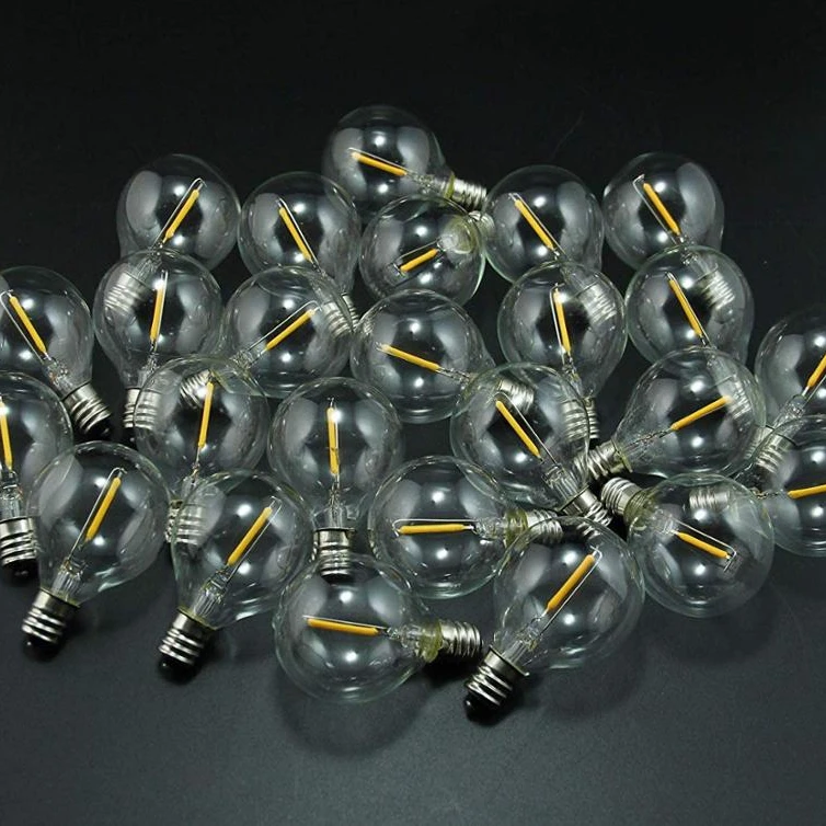 Good Quality Clear Glass Edison Bulb Party Decor G40 E12 Led Bulb - Buy ...