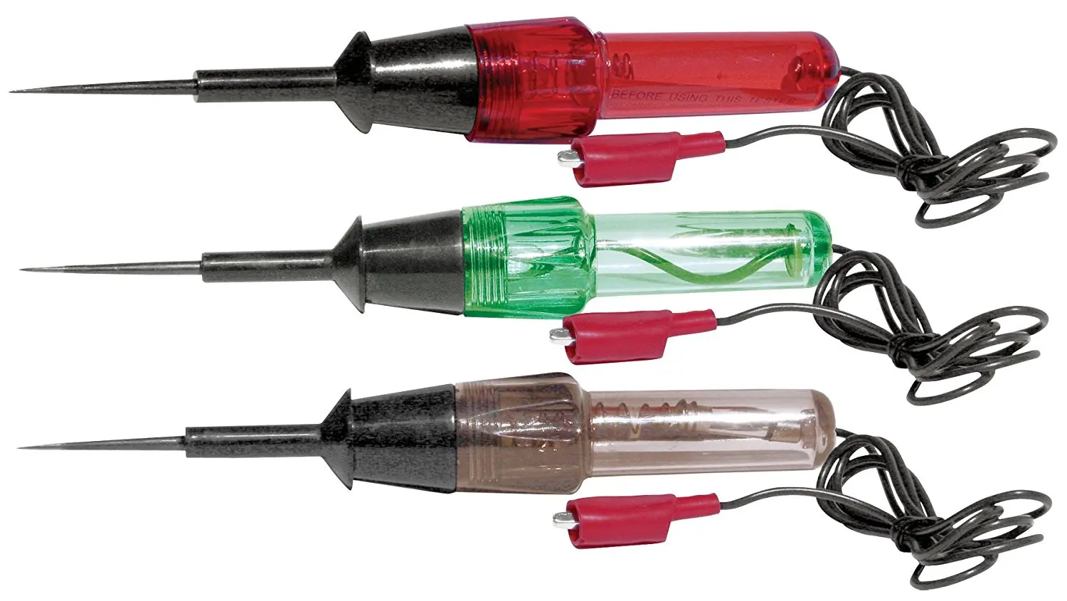 Performance Tool W2983 3pc Circuit Tester Set (High/Low Tester) (Circuit Tester) (Continuity Tester)
