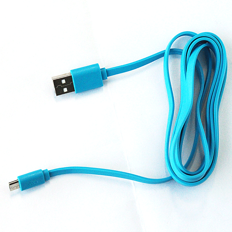 Colored 2.4a Fast Charging Extension 2m Flat Micro Usb Cable Buy Flat