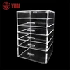 Designer professional acrylic riser displaying cosmetic