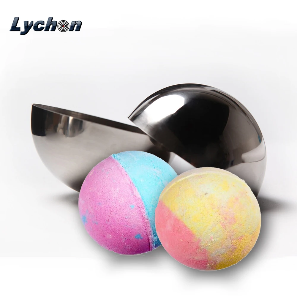 Food Grade Stainless Steel Round Shape Bath Bomb Molds Buy Bath Bomb