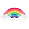 Airmyfun wholesale custom gigantic floats gold flamingo/swan/unicorn/shell/rainbow inflatable pool float