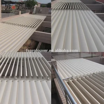 Gro handel Aus China Balkon Pergola ffnung Dach Aluminium 