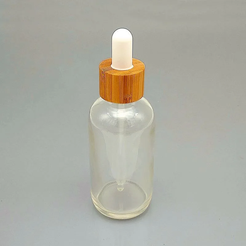 Clear Boston Round Glass Bottles With Droppers (1 Oz, Pack Of 56) - Ideal For Essential Oils, Tinctures & DIY Crafts