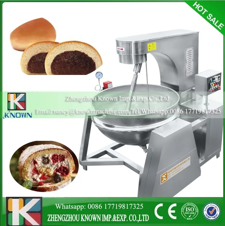 2022 Industrial Small Electric/steam/lpg Gas Candy,Jam Jacketed Vacuum Cooker/cooking Kettle