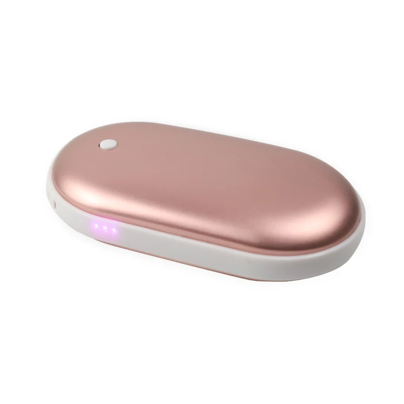 Rechargeable Hand Warmer Power Bank 2-in-1 Battery Charger Electric ...