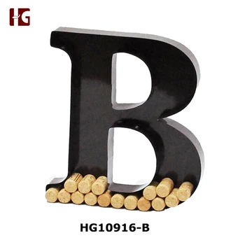 Letters B Monogram Wall Art Wine Cork Holder Buy Wine Cork