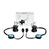 External CANBUS H4 H7 High Power led light head magnifying glass