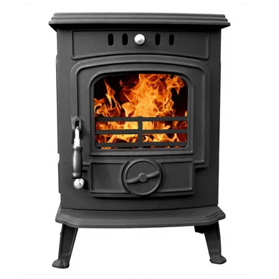 Most Popular Freestanding Matt Black Paint Cast Iron Wood Burning