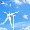 600W Smart Wind Turbine Generator Horizontal Axis Wind Mill With 5 Blades