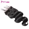 Latest 2018 Products Free Sample 100% Human Hair Natural Brown Lace Closure Body Wave