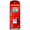 New Travel Bus bill acceptor plush toys claw crane gift game machine